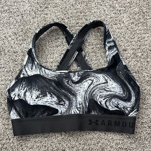 Under Armour Marble Pattern Sports Bra